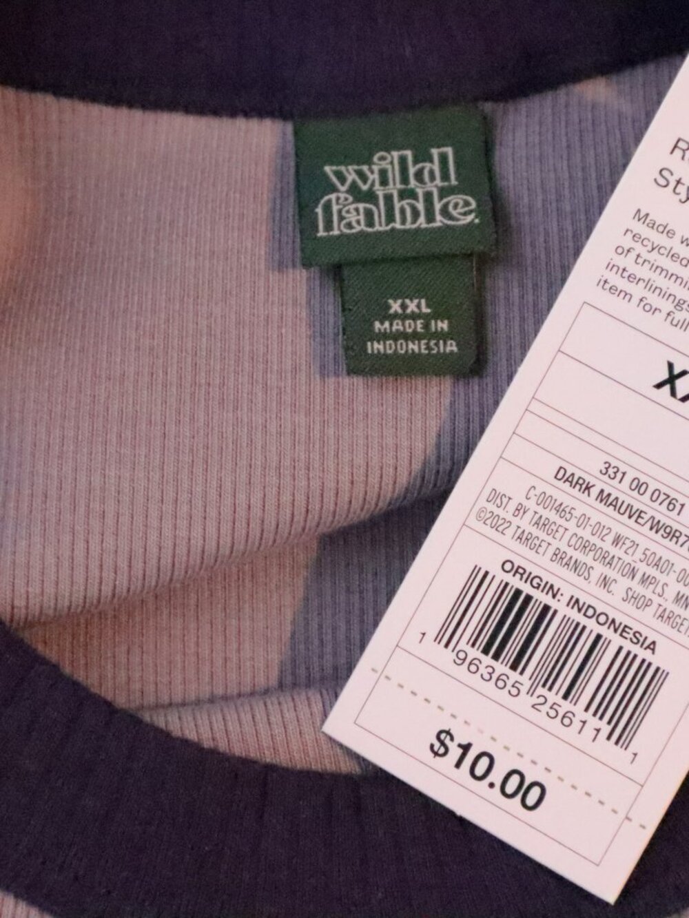 Wild Fable Ribbed Tank with Contrast Trim - Picture 4 of 8